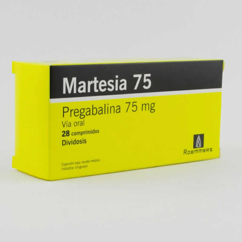 PREGABALINA 75mg 30 capsulas