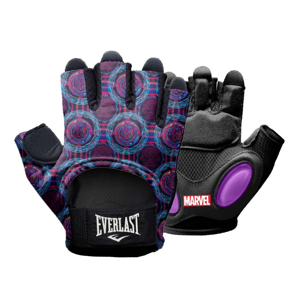 GUANTE PESA GYM EVERLAST THE SHIELD BLACK PANTHER MULTI T:L