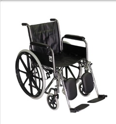 [KBE1462RE-PP23L] SILLA RUEDAS STANDAR PIESEROS PLEGABLES