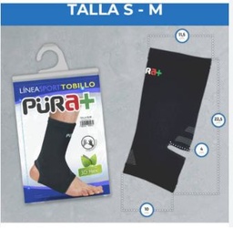 [7591011002532] TOBILLERA LATEX S-M PURA+