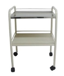 [PT6324] MESA (CARRO) CURACIONES (AUXILIAR) TIPO ESTANDAR, ACABADO EN PINTURA ELECTROSTATICA 55X45X80CMS