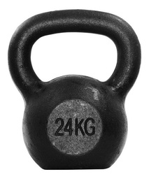 [071290] MANCUERNA RUSA 24KG NEGRA SPORT FITNESS