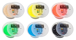 [10-1480-2] PLASTILINA CANDO X2 ozAMARILLA