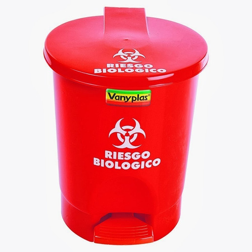 Recipiente Rojo de riego biológico