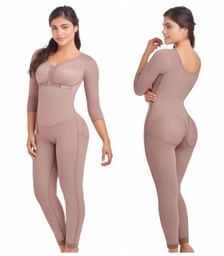 [12036XL] FAJA FAJATE-CON BRASIER MANGA LARGA-CIERRE LATERAL-PANTALON T:XL 